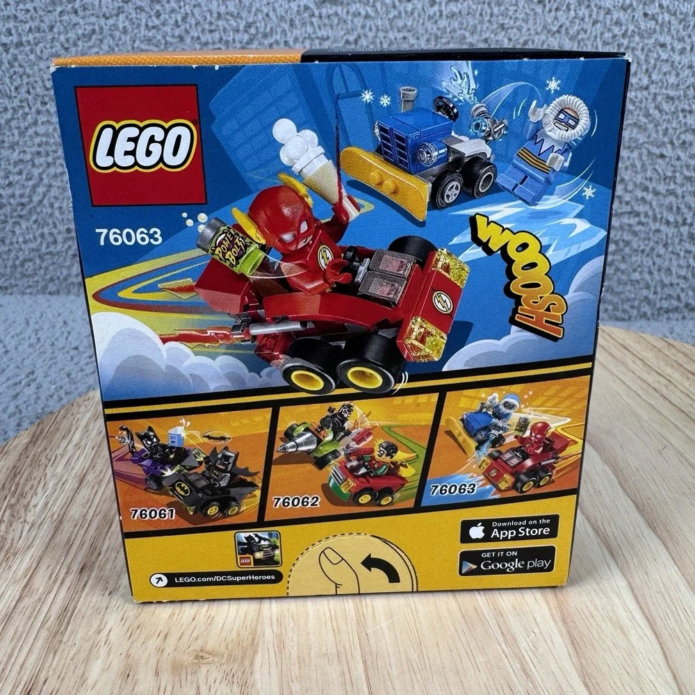 LEGO-Super Heroes Mighty Micros: the Flash Vs. Captain Cold DC COMICS 76063 NEW!